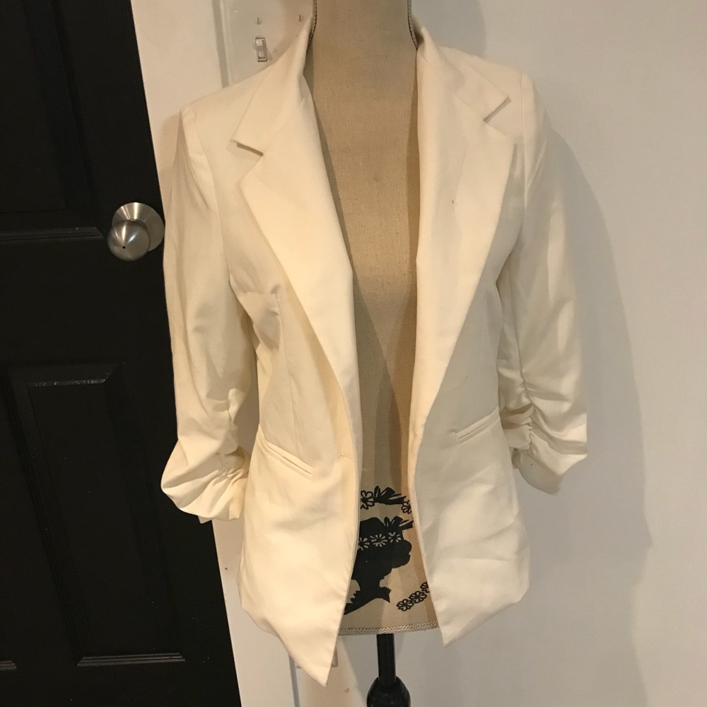 Off white blazer